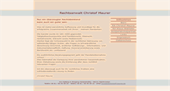 Desktop Screenshot of christof-maurer.de